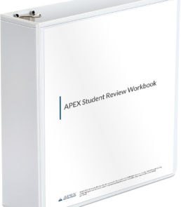 APEX Anesthesia Review Workbook binder